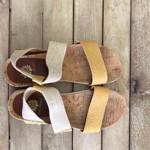 Yellow Box Sandals